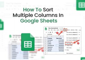 How to short multiple columns in google sheets