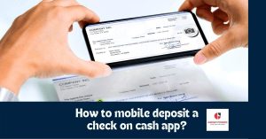 How to mobile deposit a check on cash app?